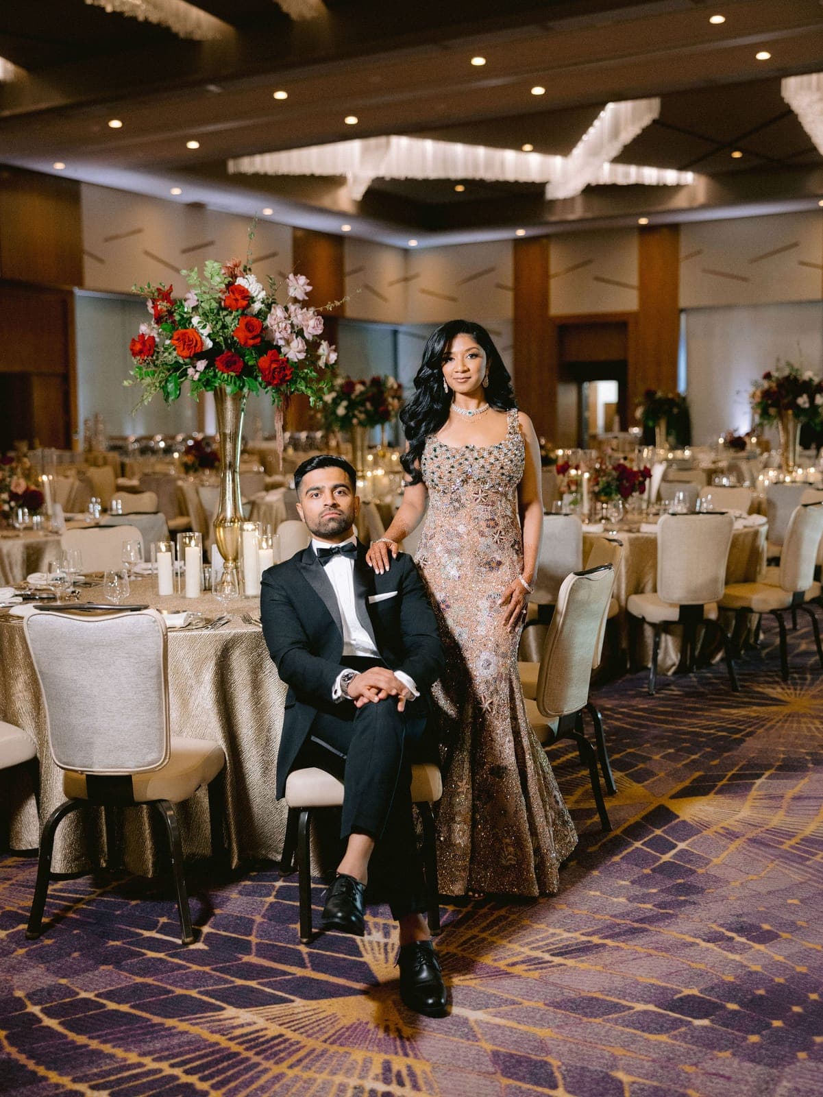 Nive & Aashray at Aria, photo 17