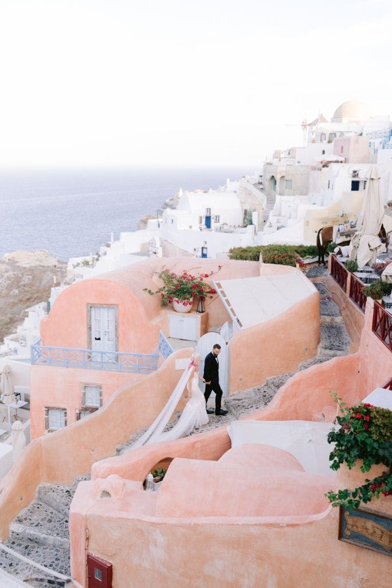 Chelsea & Jayse in Santorini, photo 2