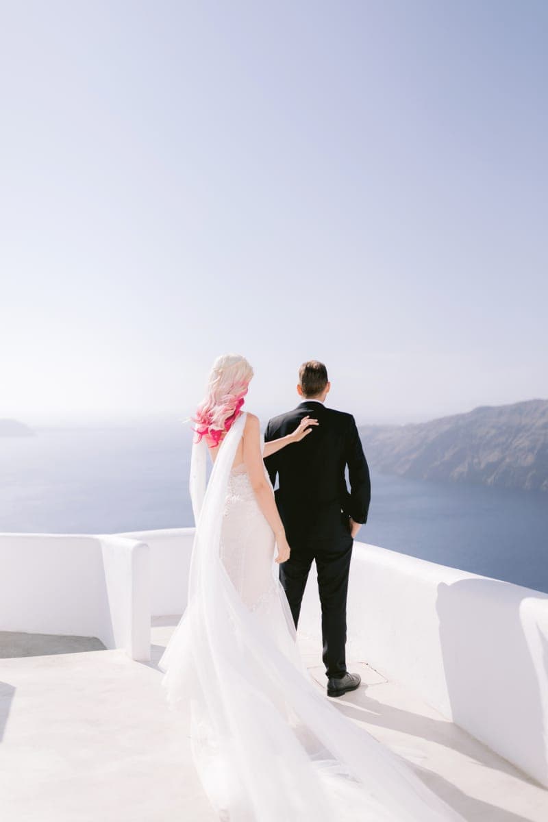 Chelsea & Jayse in Santorini, photo 12