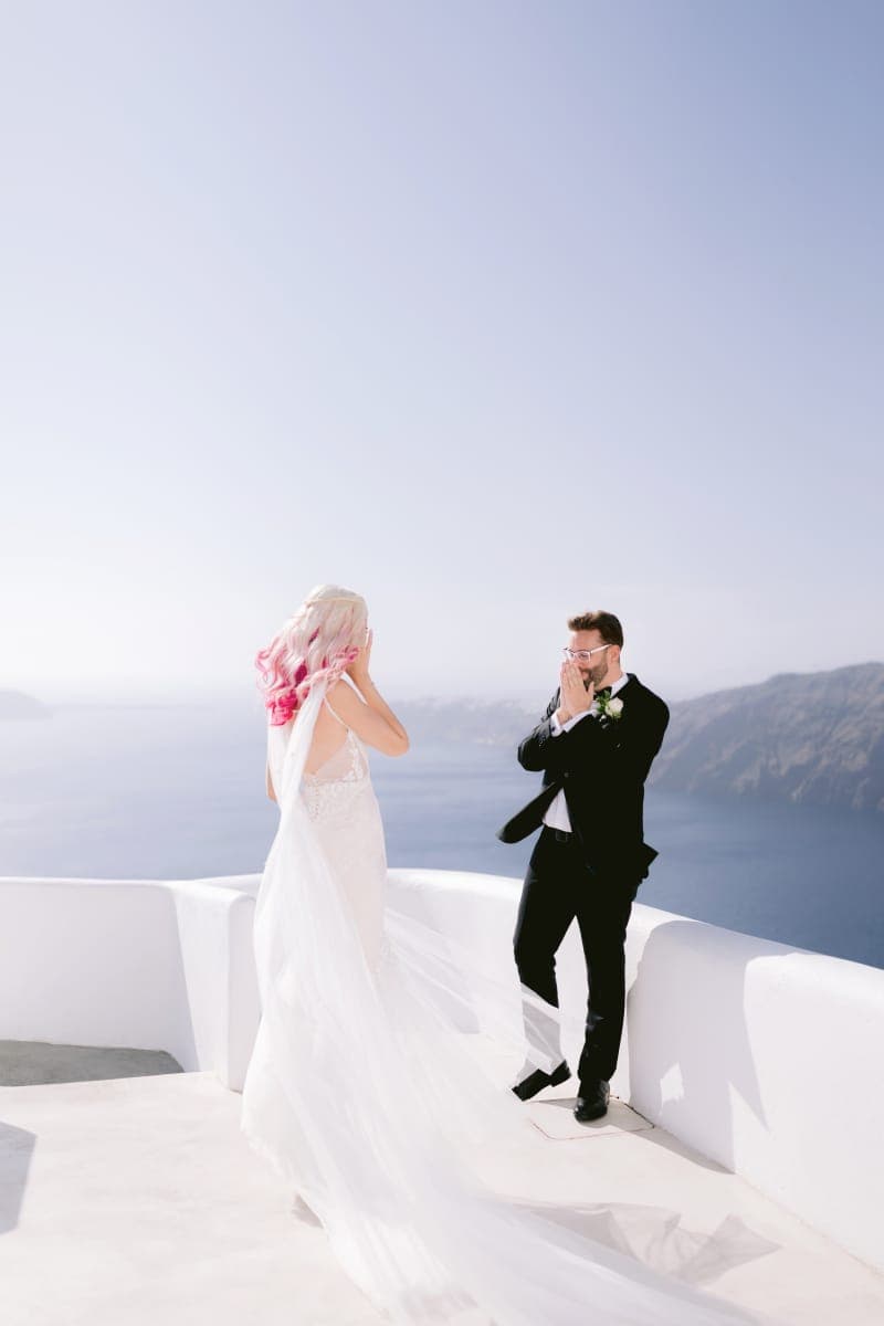 Chelsea & Jayse in Santorini, photo 13