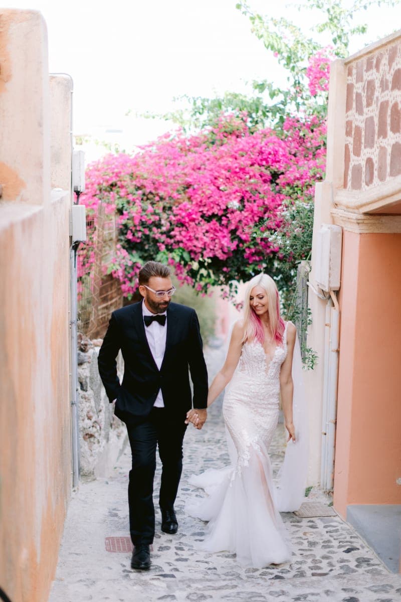 Chelsea & Jayse in Santorini, photo 6