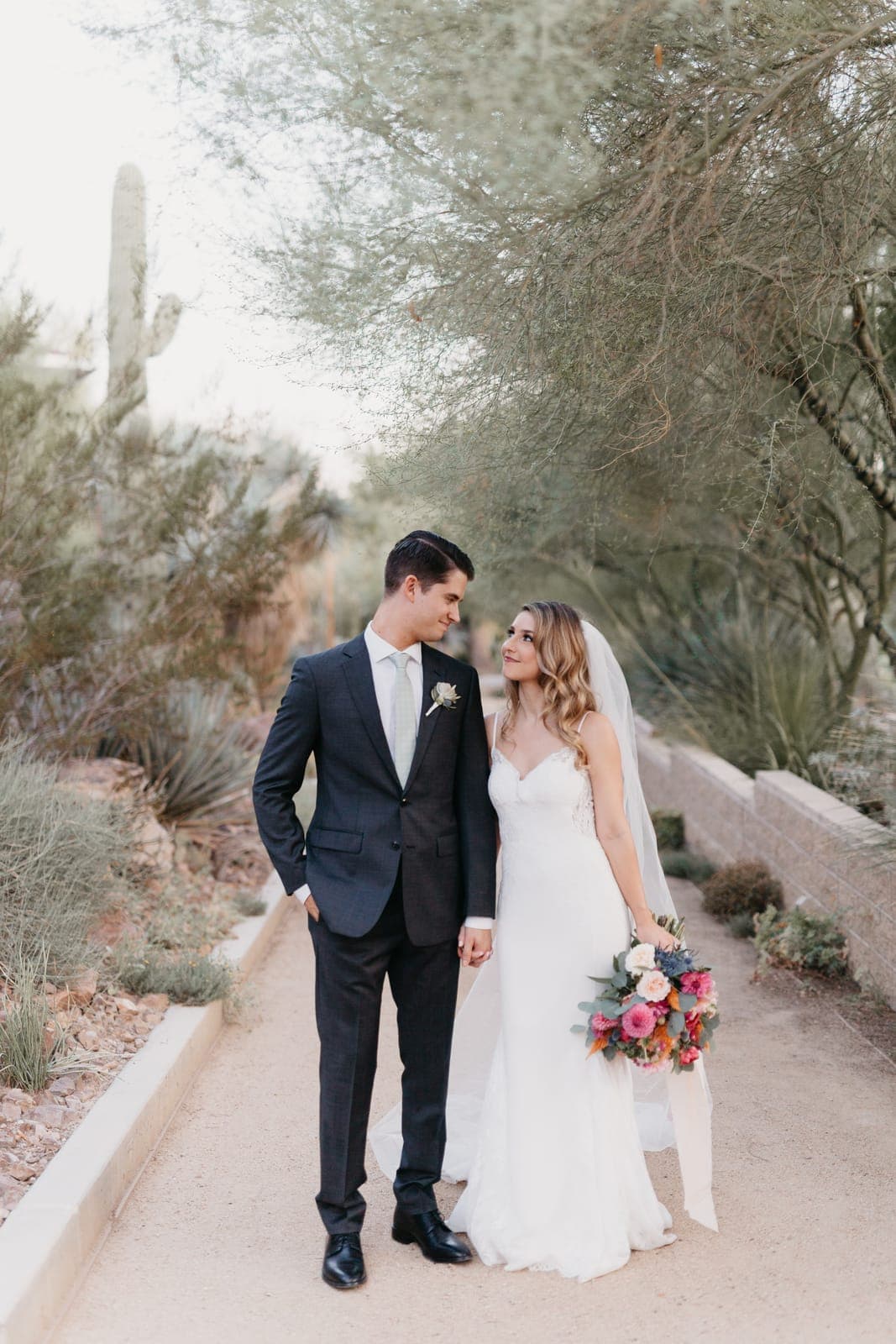 Katie & Josh at Springs Preserve, photo 1