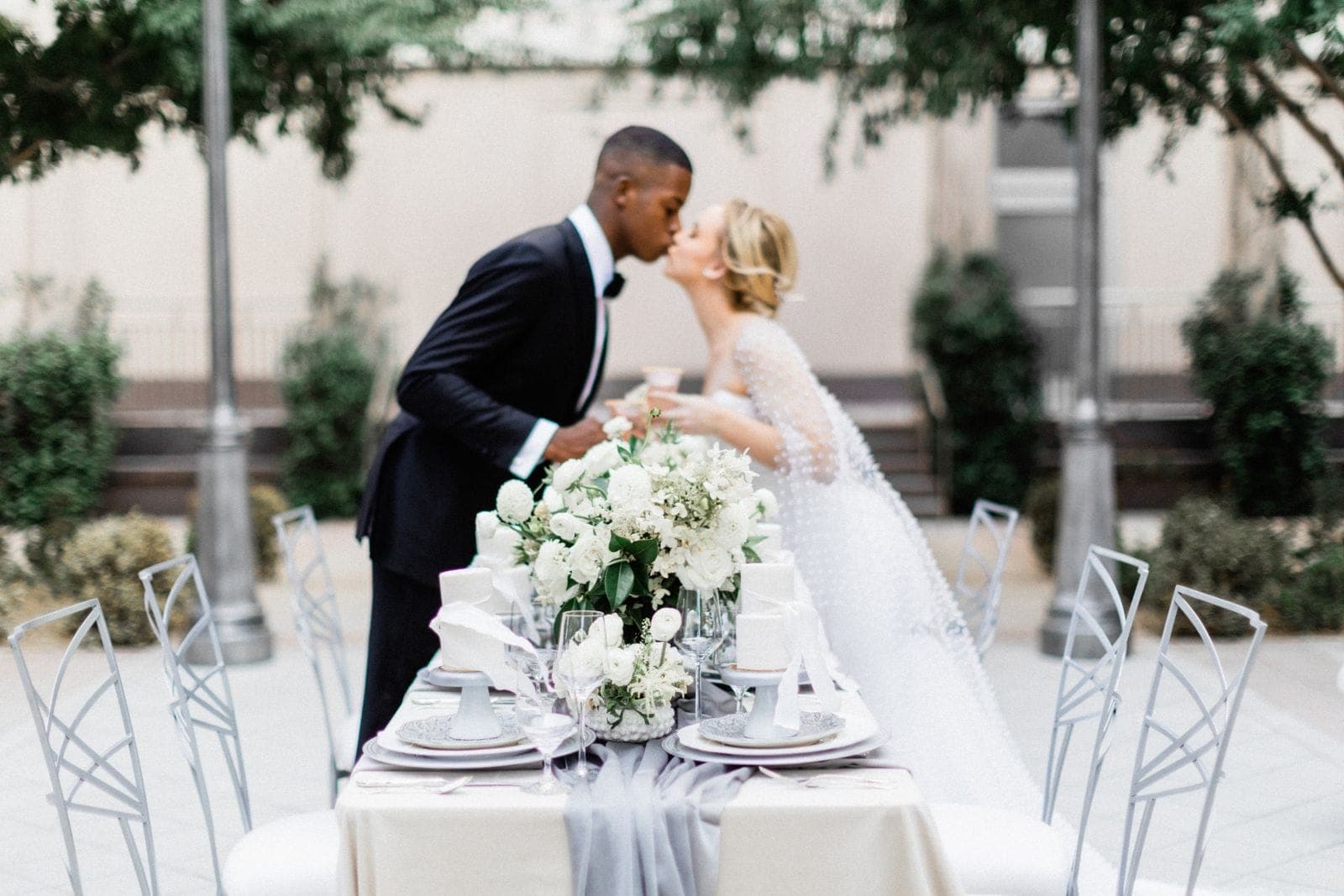 Pearl Gray Luxe at The Smith Center, a The Smith Center wedding by Scheme Events