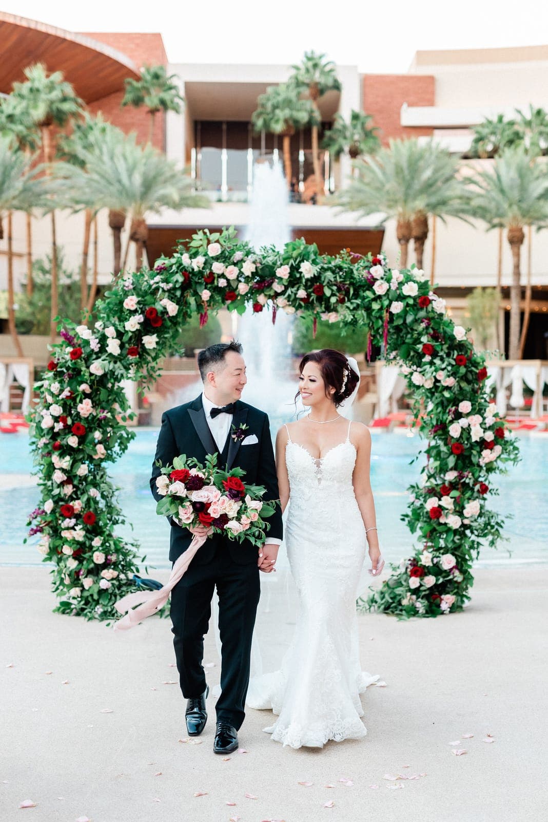Tran & Jason at Red Rock Resort, photo 1